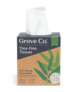 3-Ply Bamboo Facial Tissues (75 sheets per box)