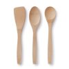 Kitchen Basics. Set of Bamboo Cooking Utensils