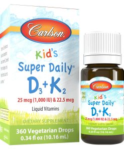 Kid's Super Daily® D3 + K2 Liquid – Bone & Immune Support