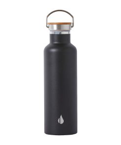 Classic Stainless Steel + Bamboo Lid Bottle