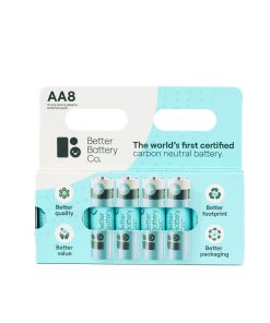 AA Alkaline Batteries - Zero-Waste. Carbon-Neutral
