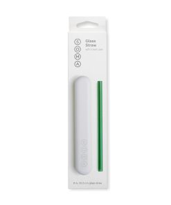 Soma Glass Travel Straw - Teal