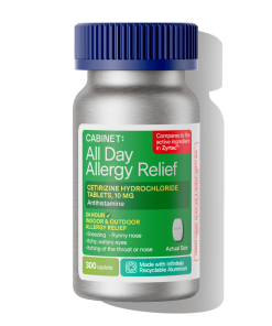 All Day Allergy Relief Caplets - Cetirizine HCl 10mg
