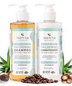 Thickening Caffeine & Biotin Shampoo and Conditioner Set