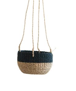 Abaca Round Hanging Planter