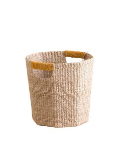 Abaca Octagon Basket
