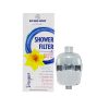 Silver Designer Shower Filter System