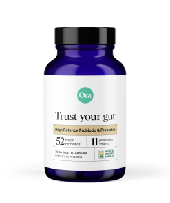 Trust Your Gut: High Potency Pre + Probiotic Capsules