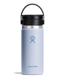 Wide Mouth Bottle with Flex Sip Lid™ Designed for Coffee and Tea. 16 oz