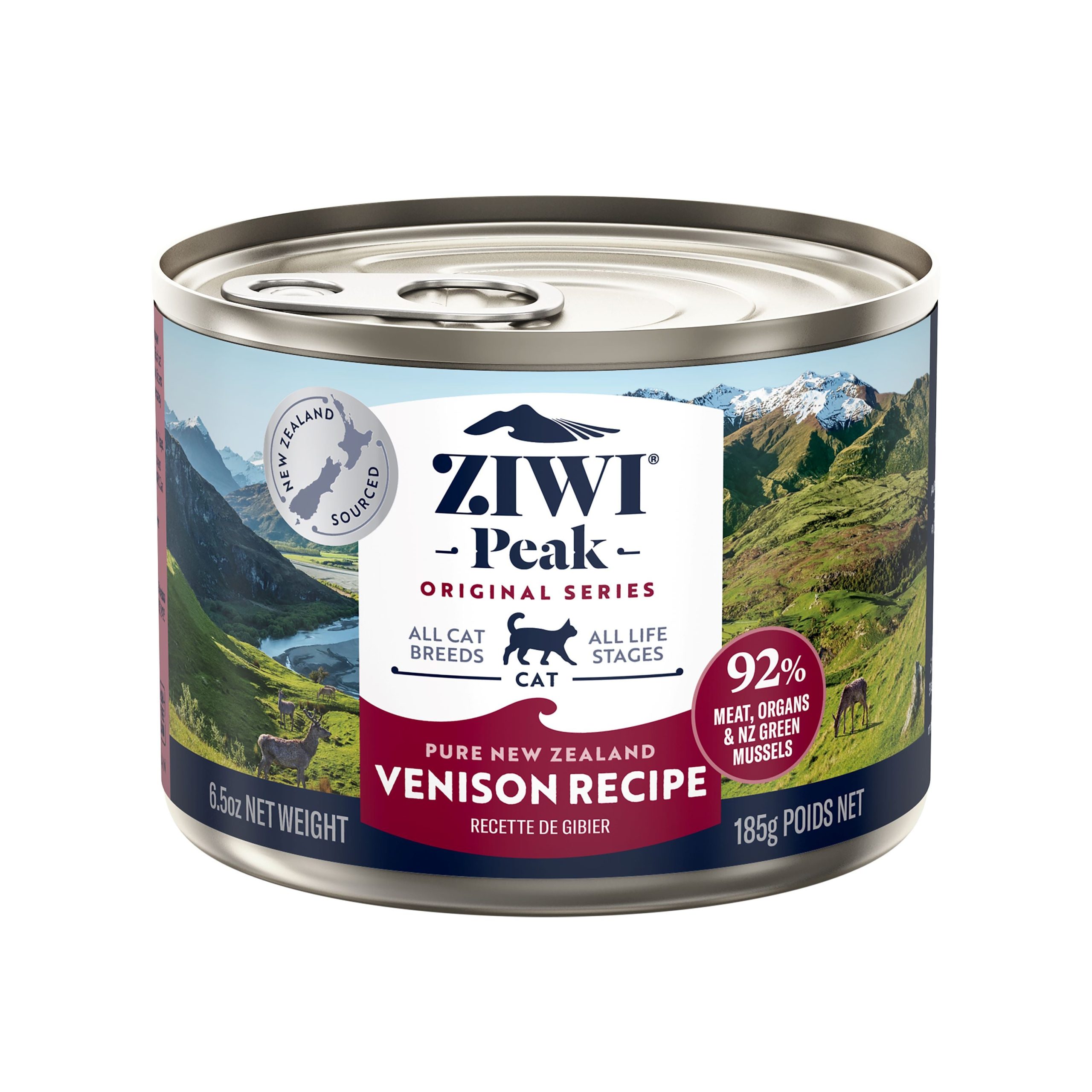 ZIWI_ZIWIPeakCannedWetCatFood_Venison_6.5oz_Front.jpg