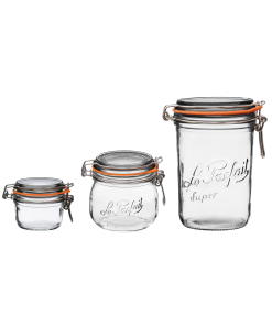 Glass Jar Storage Starter Set