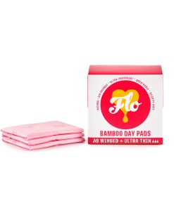 Flo Organic Bamboo Day Period Pads (Winged)