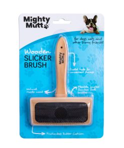 Bamboo Grooming Brush for Pets - Slicker Brush