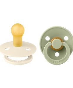 Natural Latex Rubber Pacifier. Size 1 (0-6 Months)