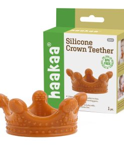 100% Food Grade Silicone Sensory Development Crown Teether