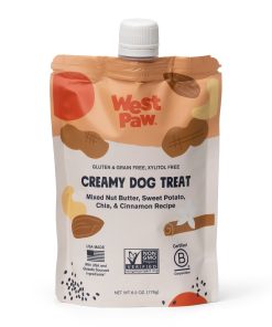 Mixed Nut Butter with Sweet Potato Chia and Cinnamon Creamy Dog Treat