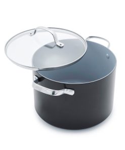 Valencia Pro Nonstick. Ceramic Stockpot with Lid. 8qt