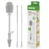 Silicone. Multipurpose Bottle & Cleaning Brush Kit