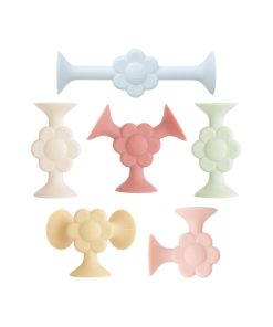 Silicone Suction Builders – Stackable. Sesnsory Play. BPA-Free